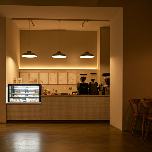 Coffee shop interior